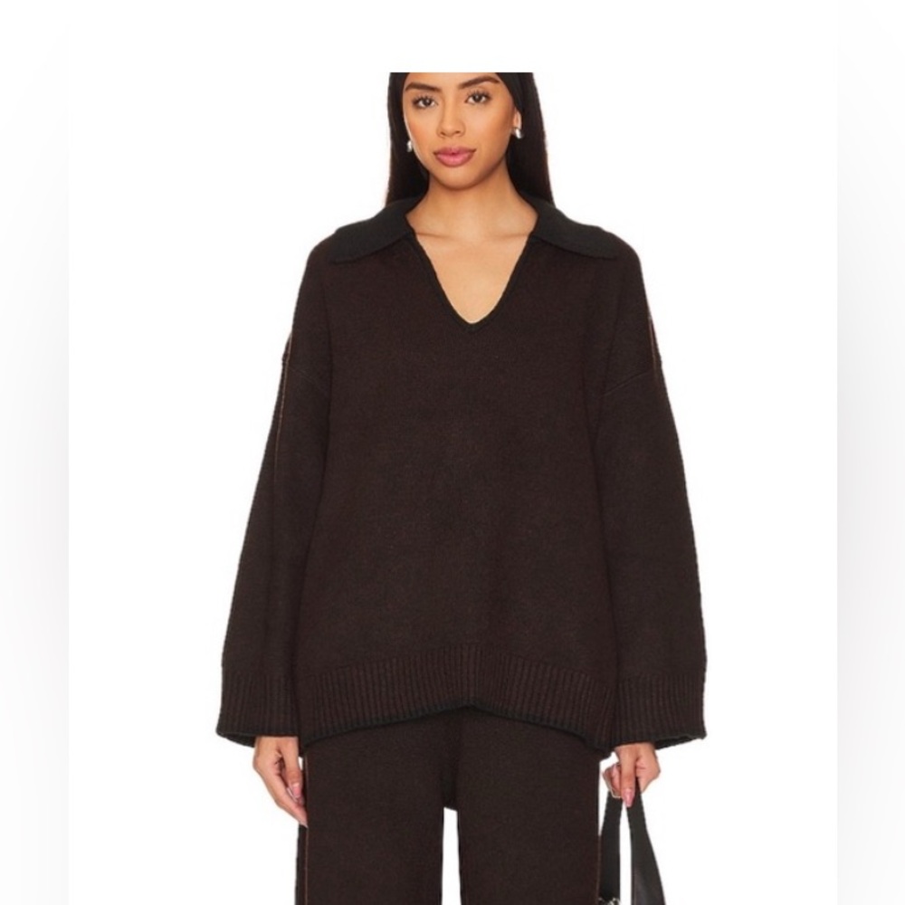 WeWoreWhat Brown Sweater - NEW WITH TAGS